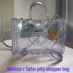 Melissa X Telfar Large Jelly
Shopper - Clear NWT